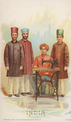 Macchina da cucire, India